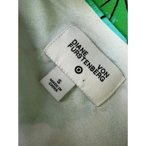 Diane Von Furstenberg nighty lingerie dress palm leaf women’s M - Picture 5 of 6